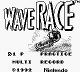 Wave Race (USA, Europe) Title Screen